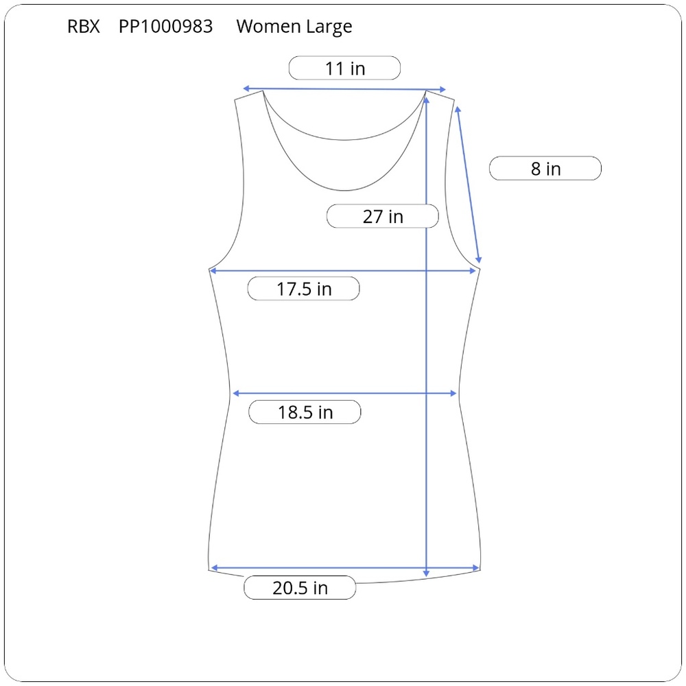 RBX Workout Racerback Tank - Picture 6 of 6
